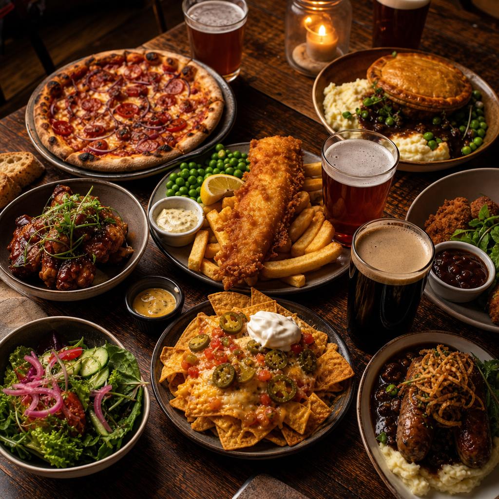 Pub grub and real ale